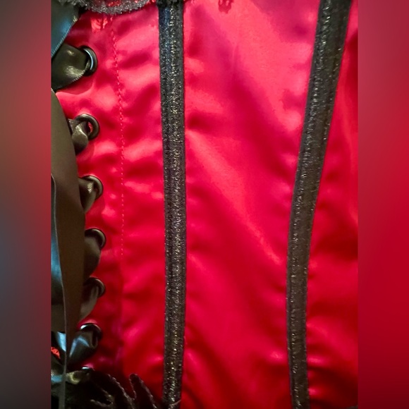 NWT Dolls Kill Widow When Night Comes Mini dress Satin Bodice Tiered Mini Lace - Picture 9 of 14